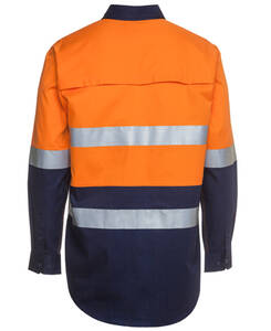 JB+39S Hi-Vis LS Lightweight Shirt +Tape